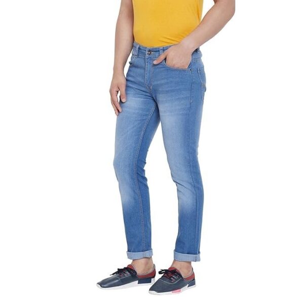 Ben Martin Men's Regular Fit Mid Rise Jeans