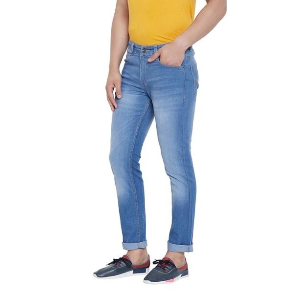 Ben Martin Men's Regular Fit Mid Rise Jeans
