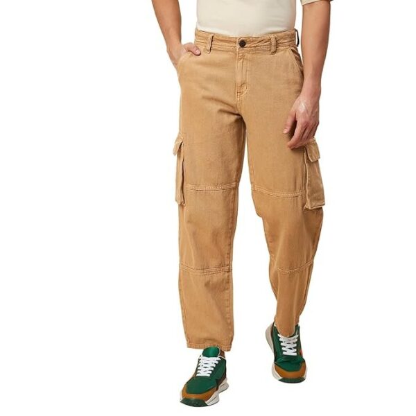 Men's Regular Fit Mid Rise Jeans