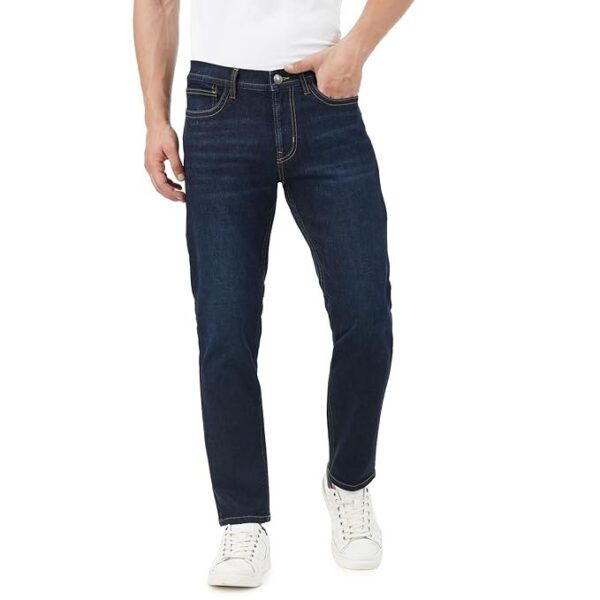 INKD Men's Regular Fit Jeans - Mid-Rise