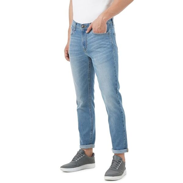 INKD Men's Regular Fit Jeans - Mid-Rise