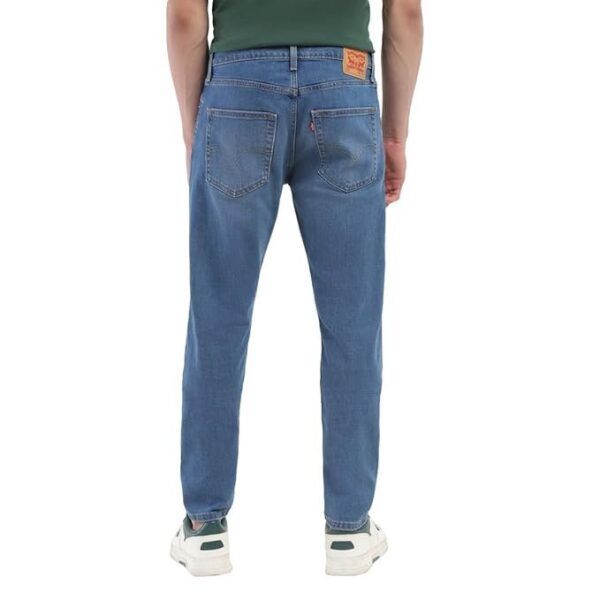 Slim Tapered Fit Mid Rise Jeans