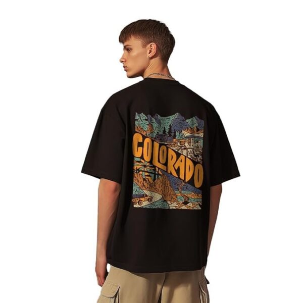 NOBERO Men's Cotton Oversized Fit T-Shirt