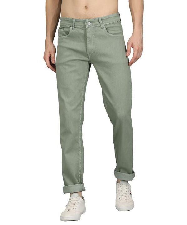 STUDIO NEXX Men's Regular Fit Stretch Jeans