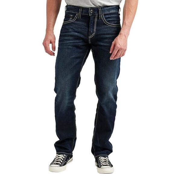 Silver Jeans Men's Eddie Relaxed Fit Tapered Leg
