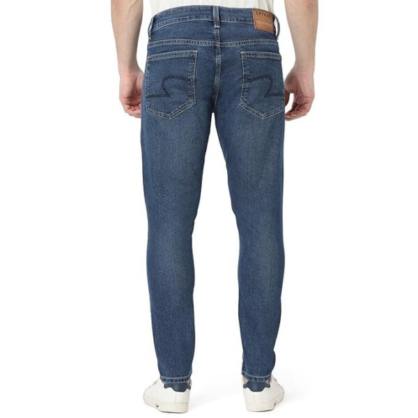 Blue Slim Fit Mid-Rise Casual Jeans