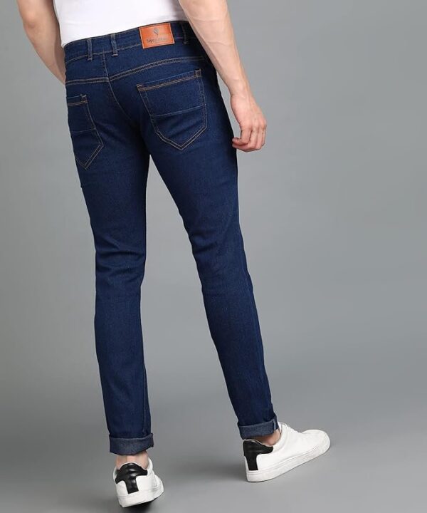 Supernova Inc. Men's Slim Fit Solid Jeans Stretchable