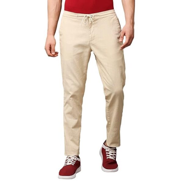 Thomas Scott Men's Slim Fit Mid Rise Trouser