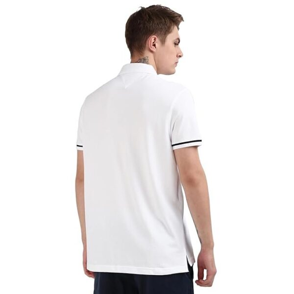 Tommy Hilfiger Men's Cotton Regular Fit Polo T-Shirt