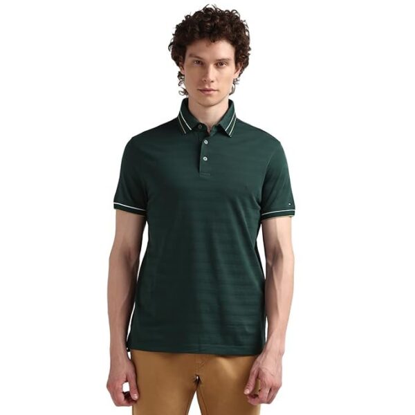 Tommy Hilfiger Men's Striped Slim Fit Polo