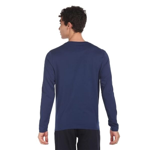 U.S. POLO ASSN. Men Comfort Fit Heathered Cotton I655 Regular Fit T-Shirt - Pack of 1
