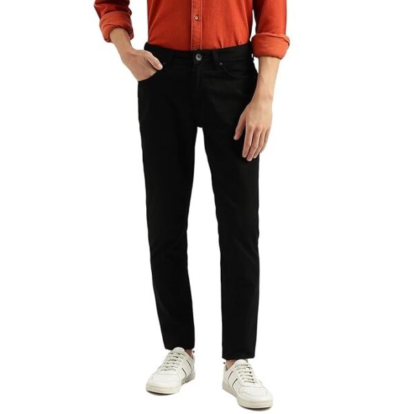 UNITED COLORS OF BENETTON Men's Skinny Fit Mid Rise Jeans
