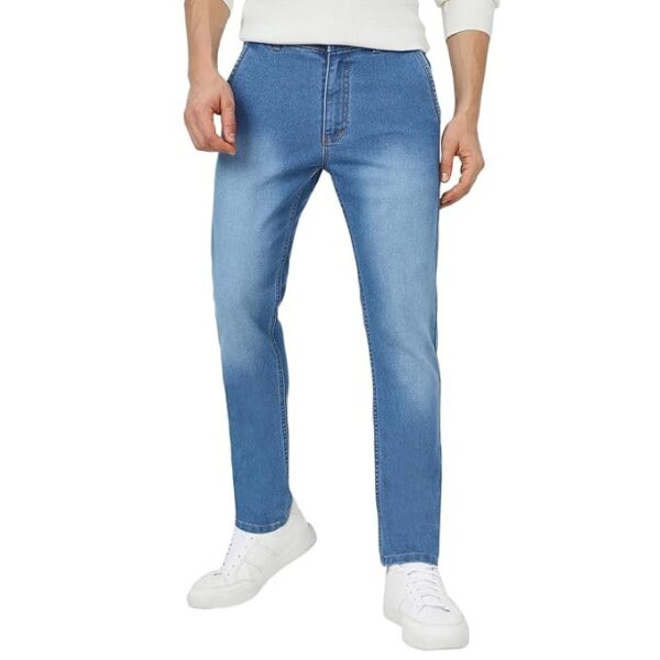 Urbano Fashion Men's Slim Fit Washed Jeans Stretchable