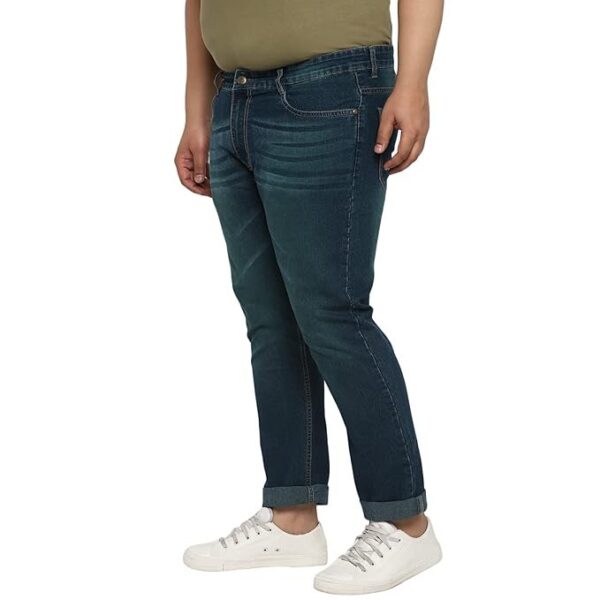 Urbano Plus Men's Regular Fit Mid Rise Jeans