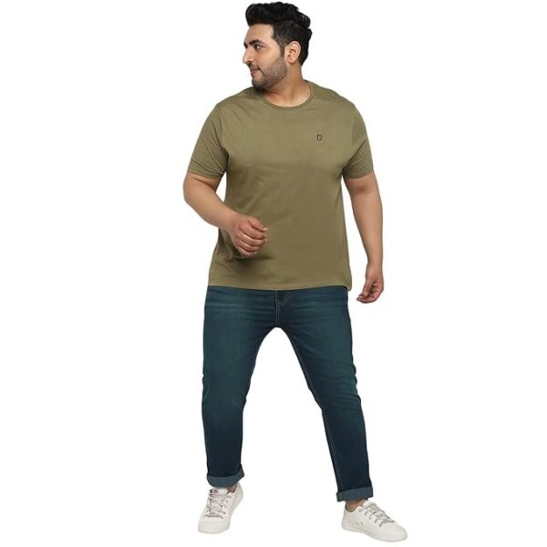 Urbano Plus Men's Regular Fit Mid Rise Jeans